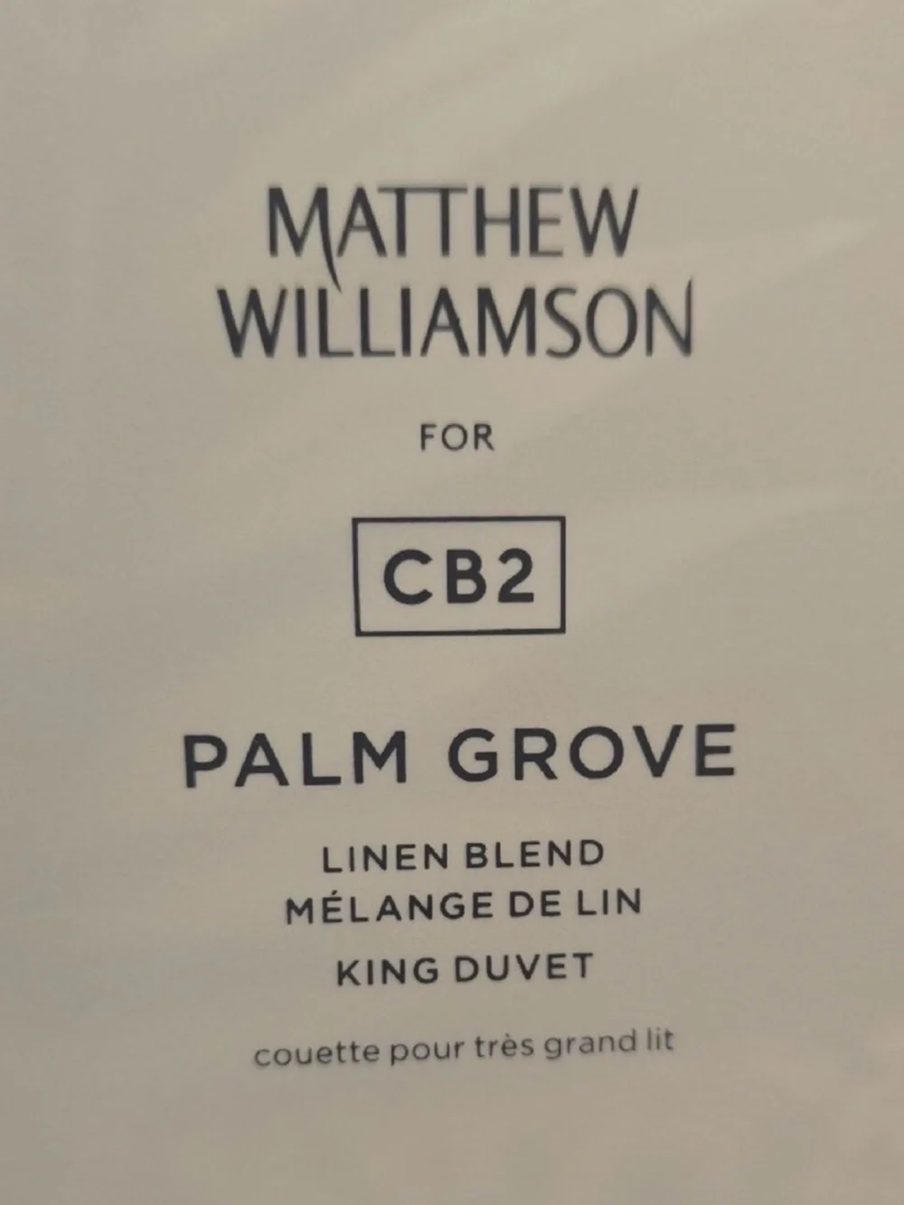 Tropical Jungle Print cal king Duvet Cover in Black and Green from CB2
